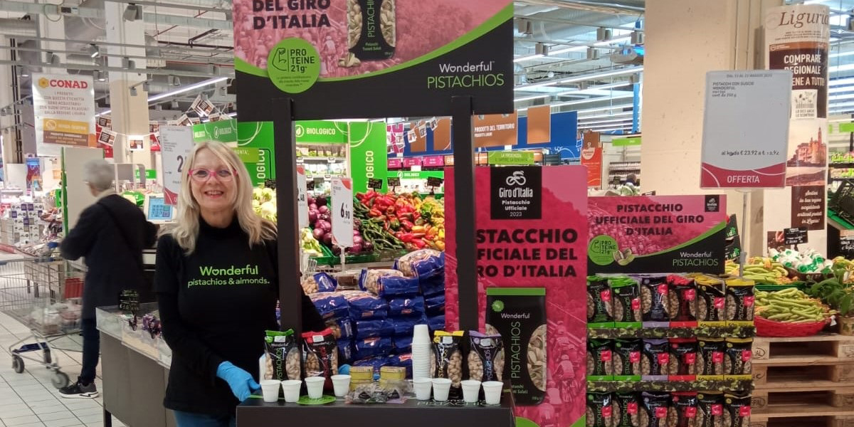 Per il Giro d'Italia una campagna Wonderful